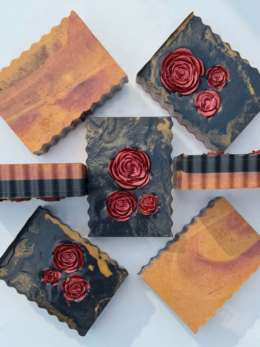 Artisan Goat Milk Soap | Enchantress | Saffron, Rosewood, Amber
