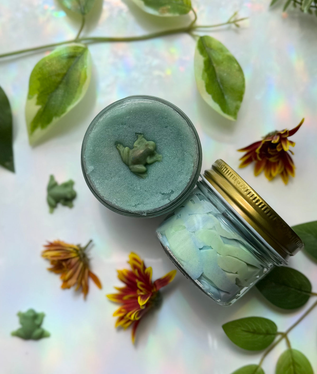 Froggy Pond | Foaming Sugar Scrub | Bamboo, Cactus Water, Orchid