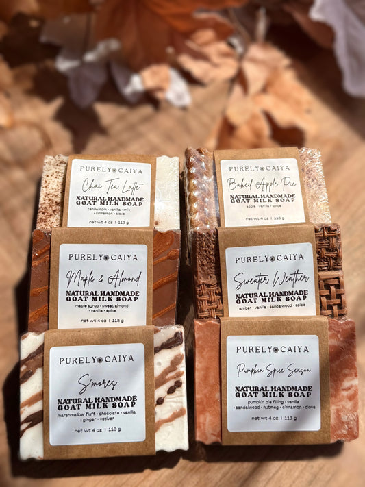 Goat Milk Soap Bar | The Fall Collection | Full Soap Bundle