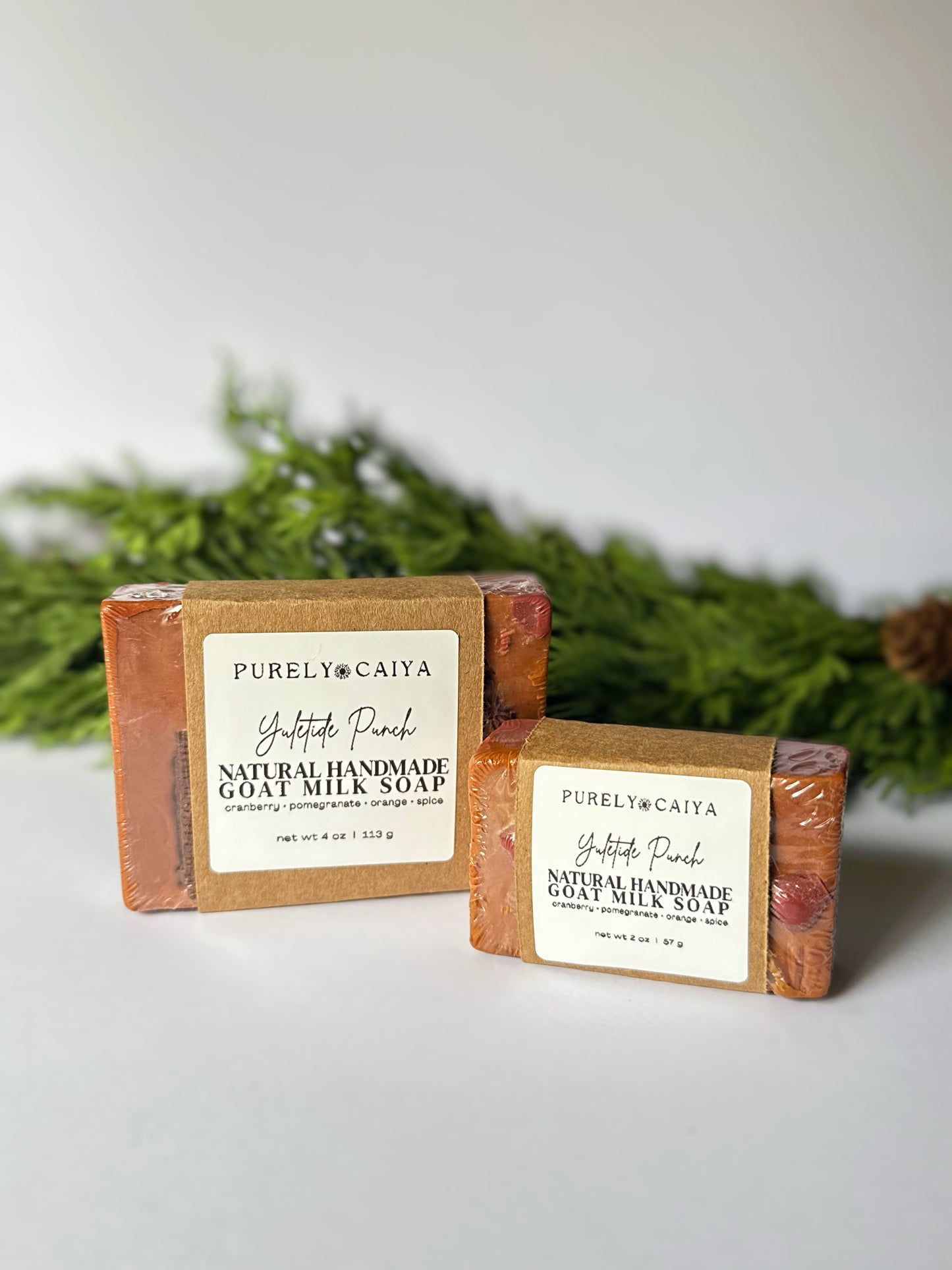 Goat Milk Soap Bar | The Christmas Collection | Yuletide Punch