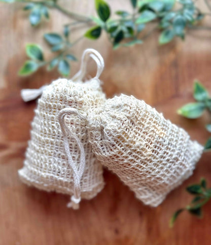 Sisal Soap Scrap Bag