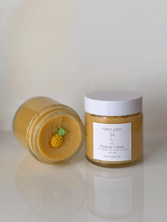 Poolside Colada | Foaming Sugar Scrub