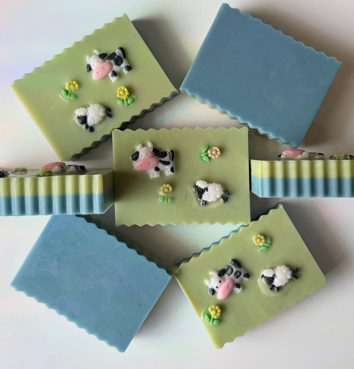 Artisan Goat Milk Soap | Greener Pastures | Lychee, Sweet Cream, Blueberry