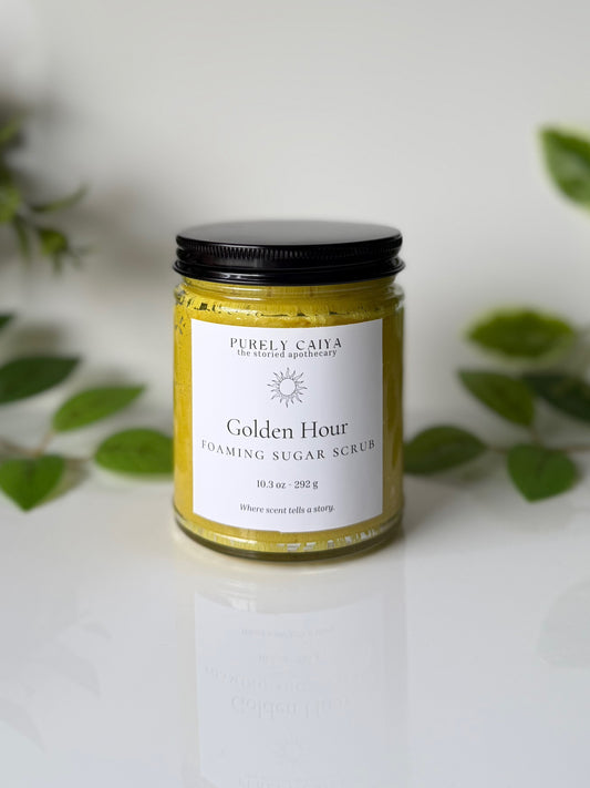 Golden Hour | Foaming Sugar Scrub