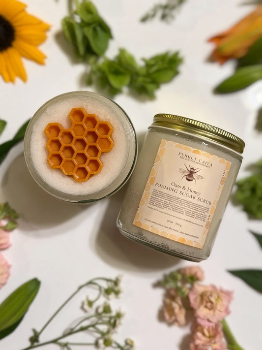 Oats & Honey | Foaming Sugar Scrub