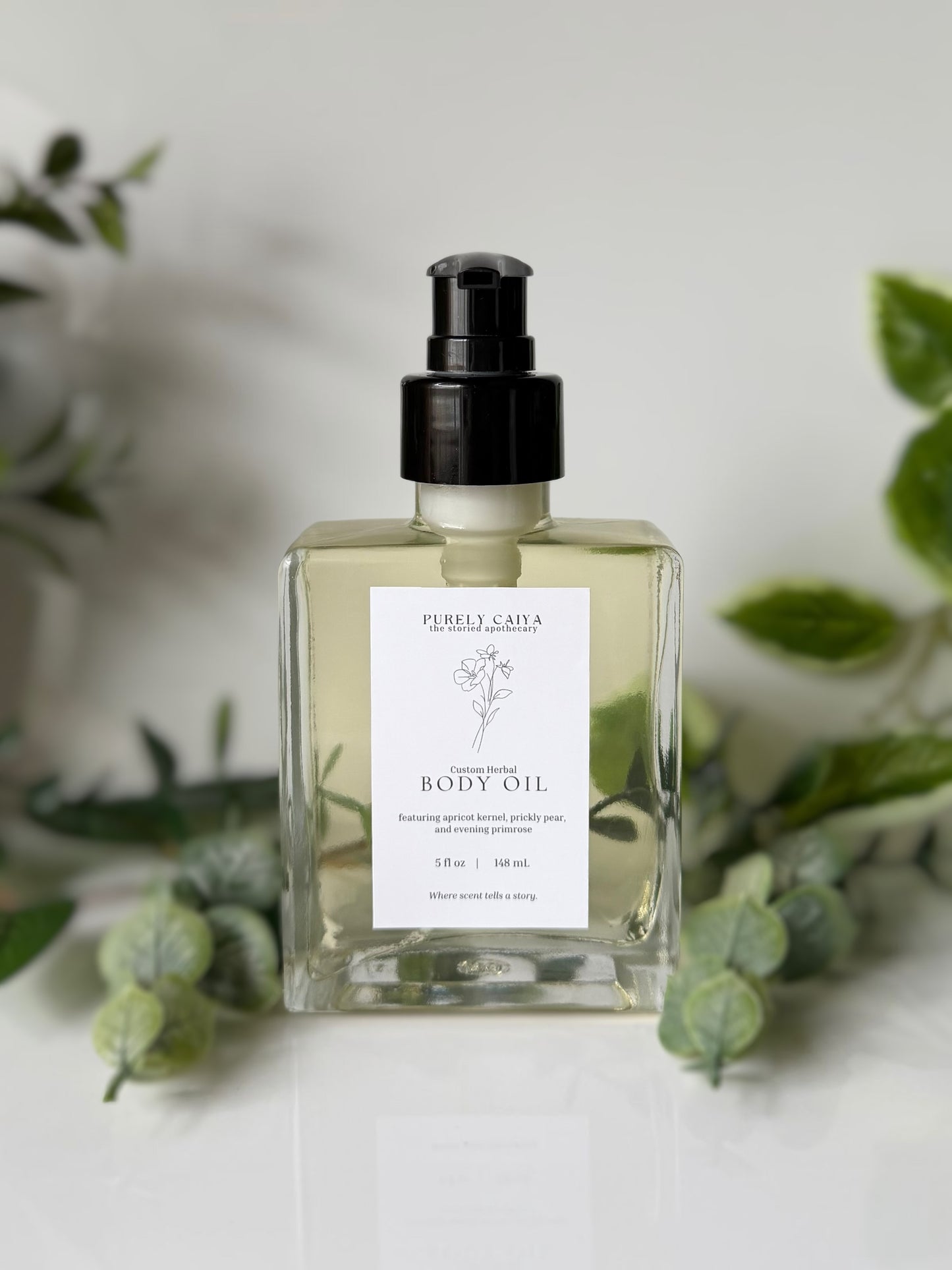 Custom Herbal Body Oil