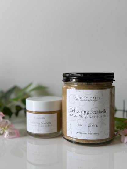 Collecting Seashells | Foaming Sugar Scrub