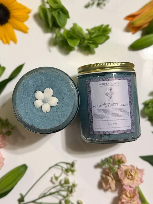Moon Flower | Foaming Sugar Scrub