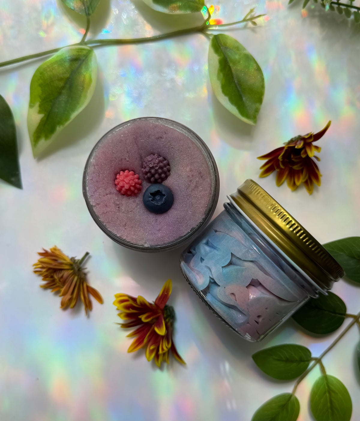 Very Berry Pie | Foaming Sugar Scrub | Mixed Berries, Sugar, Baked Dough