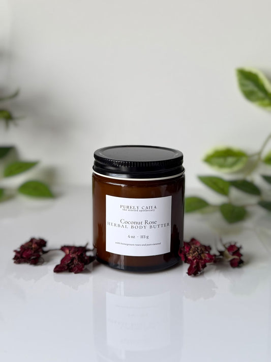 Coconut Rose | Herbal Body Butter