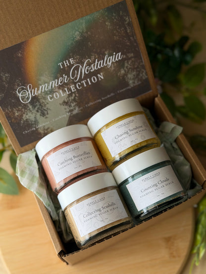 Summer Nostalgia Sugar Scrub Discovery Set