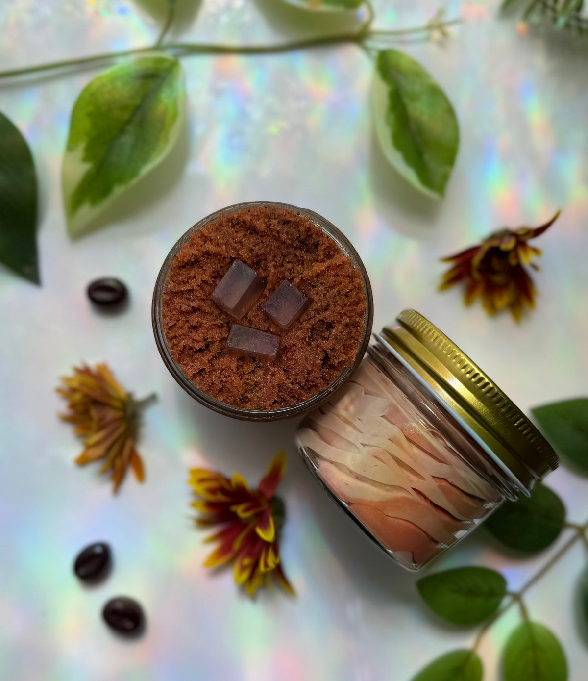 Iced Pumpkin Spice Latte | Foaming Sugar Scrub | Pumpkin Spice, Espresso