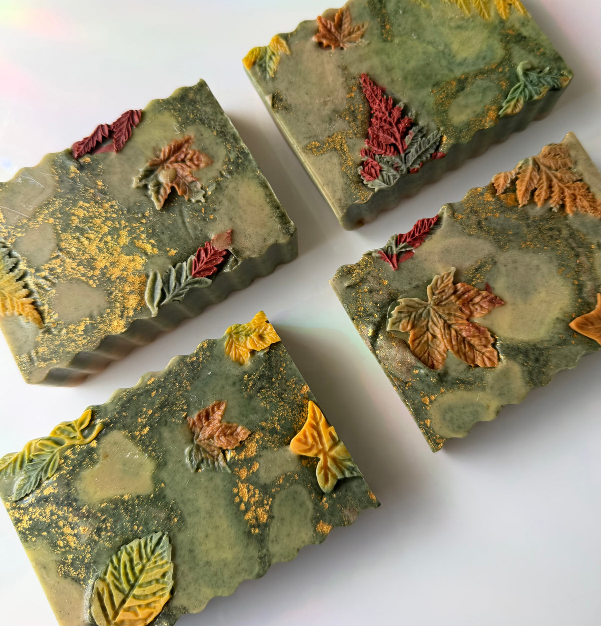Artisan Goat Milk Soap | Senescence | Crisp Apple, Leaves, Warm Spice