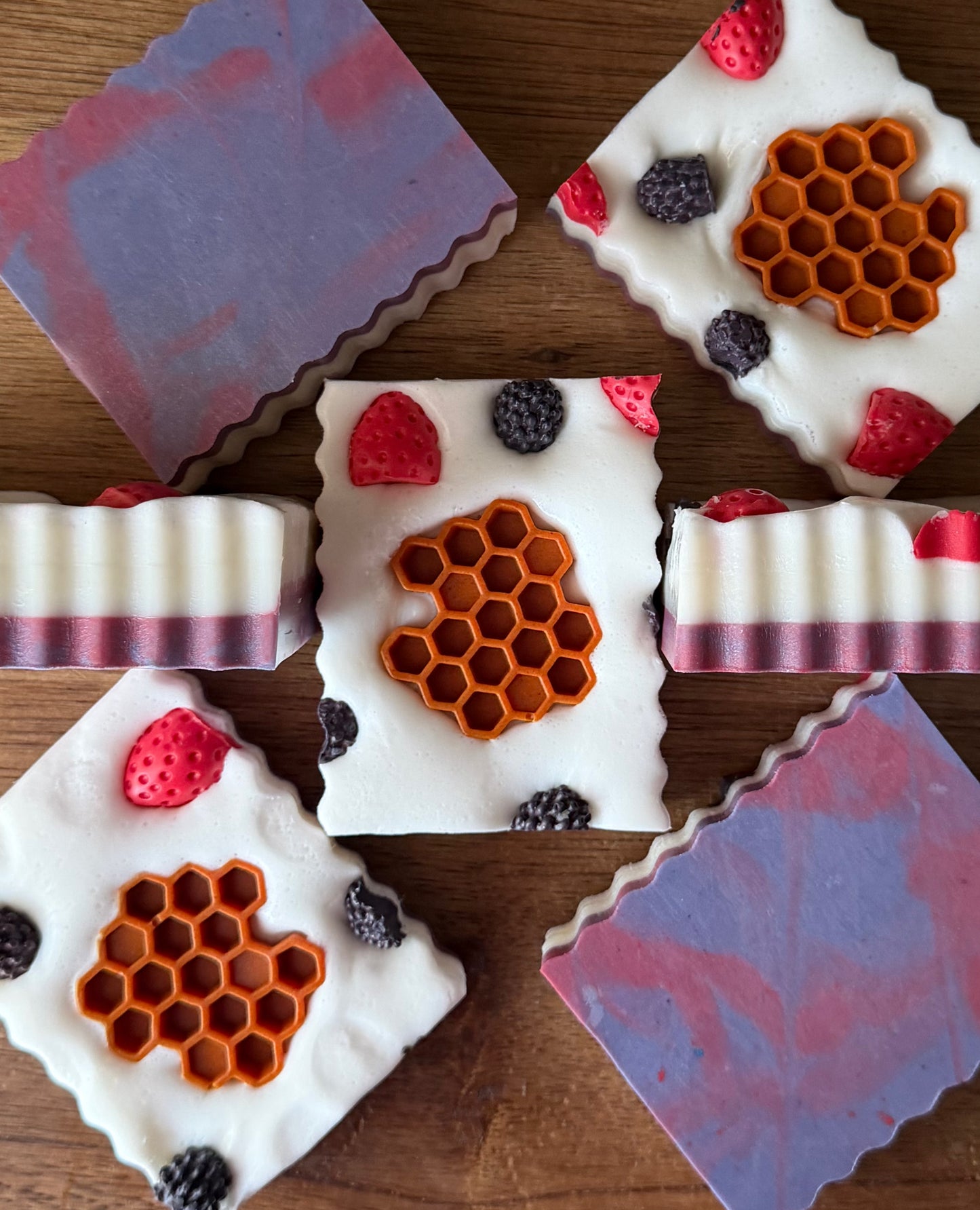 Artisan Goat Milk Soap | Berries & Honey