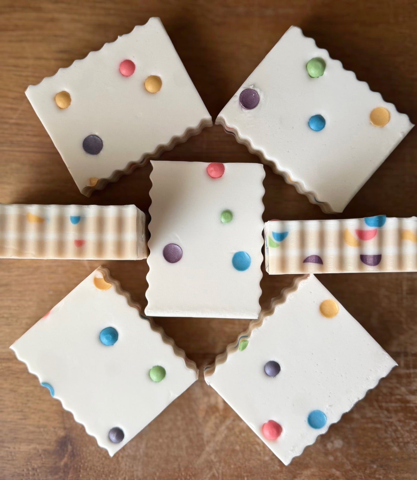 Artisan Goat Milk Soap | Confetti Cake