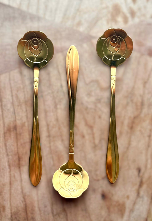 Luxe Bloom Beauty Spoon | Cosmetic Spoon