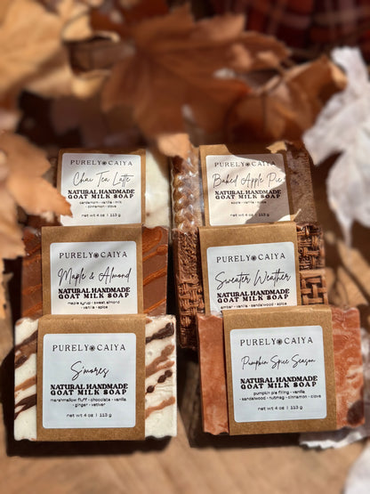 Goat Milk Soap Bar | The Fall Collection | Pumpkin Spice Season