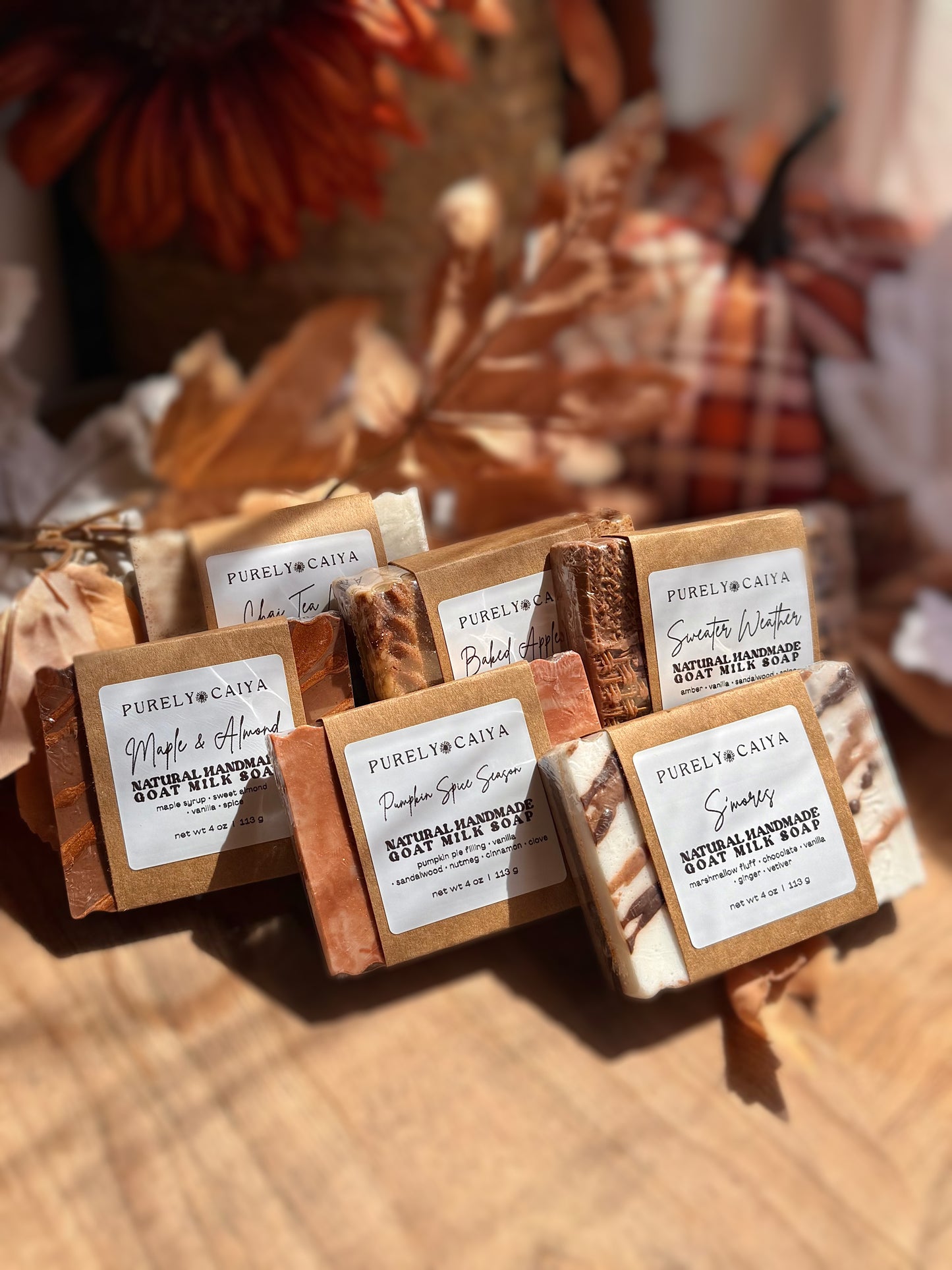 Goat Milk Soap Bar | The Fall Collection | Full Soap Bundle