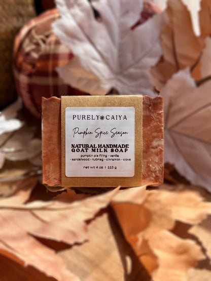 Goat Milk Soap Bar | The Fall Collection | Pumpkin Spice Season