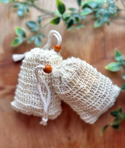 Sisal Soap Scrap Bag