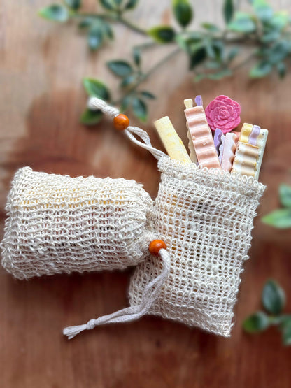 Sisal Soap Scrap Bag