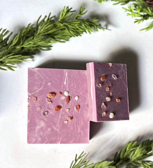 Goat Milk Soap Bar | The Christmas Collection | Sugar Plum Fairy