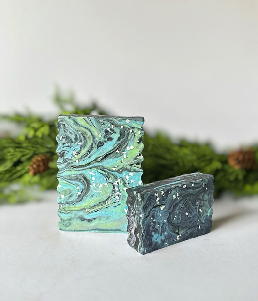 Goat Milk Soap Bar | The Christmas Collection | Northern Lights