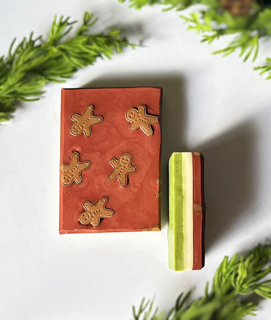 Goat Milk Soap Bar | The Christmas Collection | Gingerbread Village