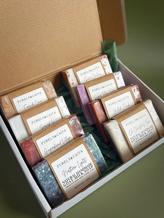 Goat Milk Soap Bar | The Christmas Collection | Full Soap Bundle