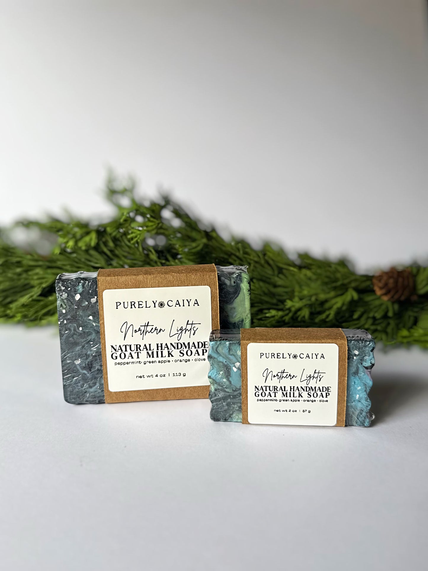 Goat Milk Soap Bar | The Christmas Collection | Northern Lights
