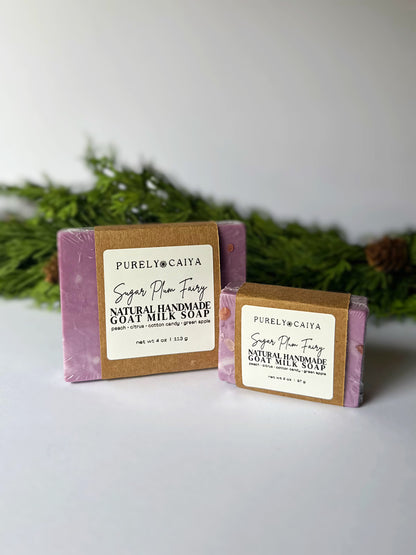 Goat Milk Soap Bar | The Christmas Collection | Sugar Plum Fairy