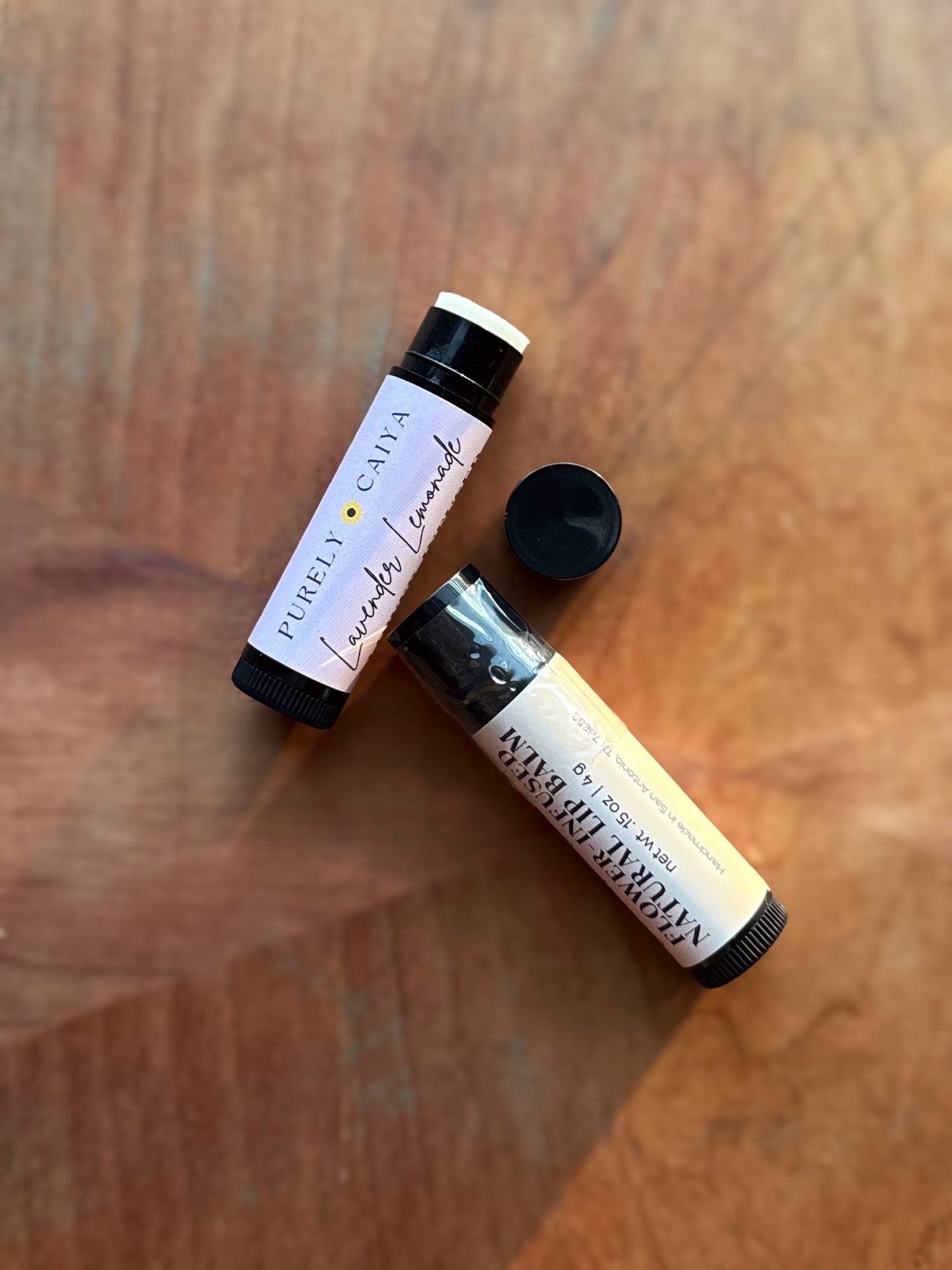 Flower-Infused Lip Balm