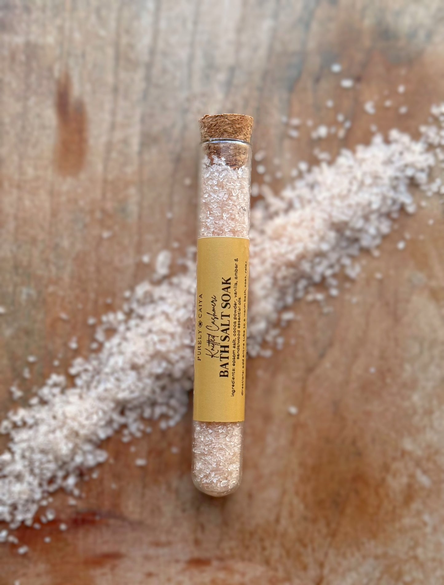 Soaking Bath Salts | Knitted Cashmere