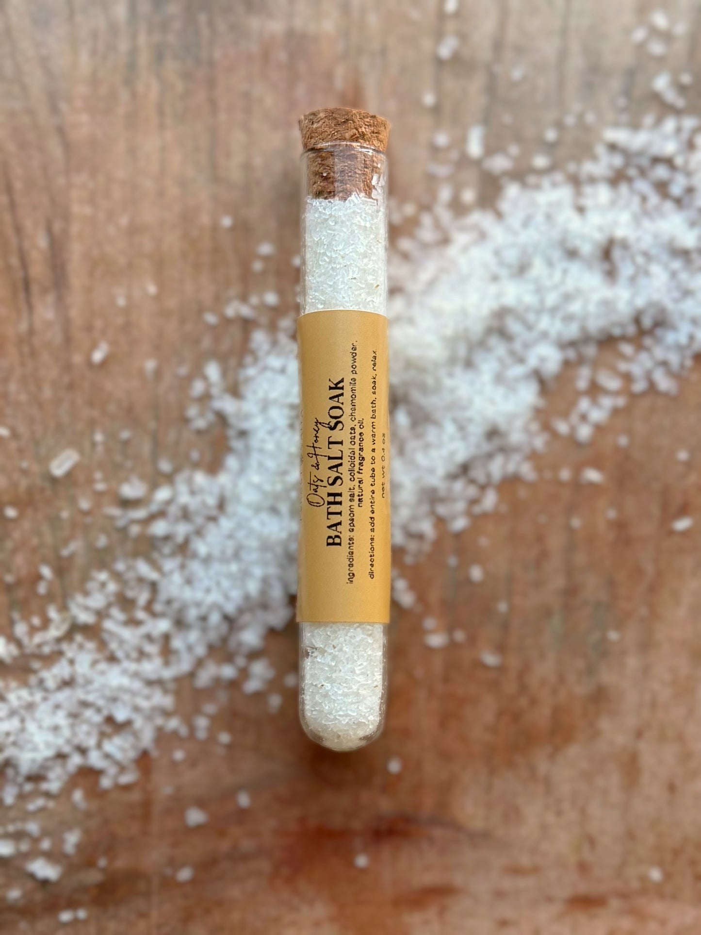 Soaking Bath Salts | Oats & Honey