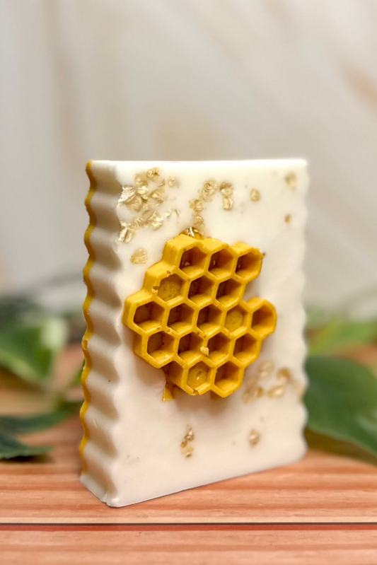 Natural Goat Milk Soap Bar | Oats & Honey