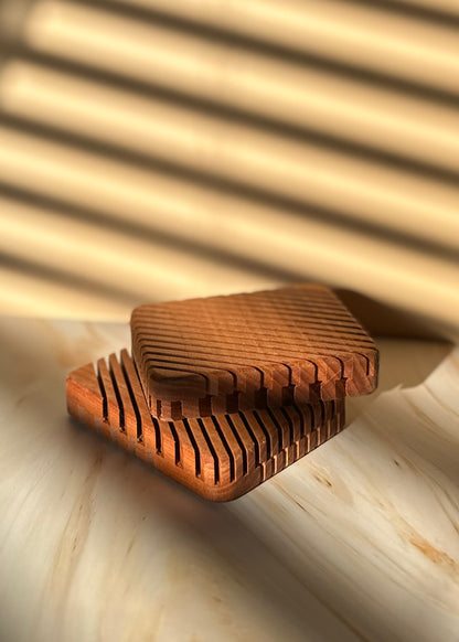 Handcrafted Wooden Soap Dish | African Mahogany