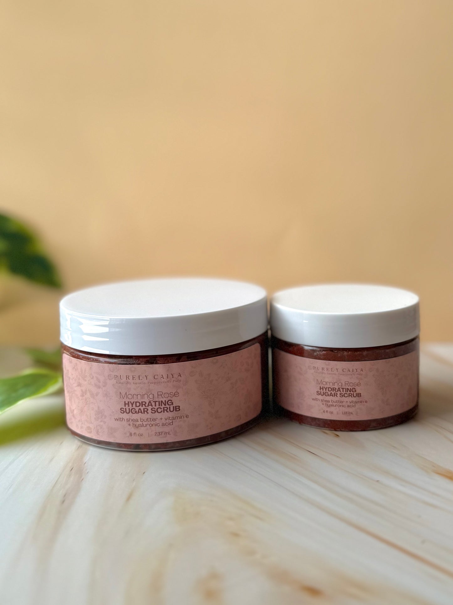 Foaming Sugar Scrub | Morning Rose - Hydrating