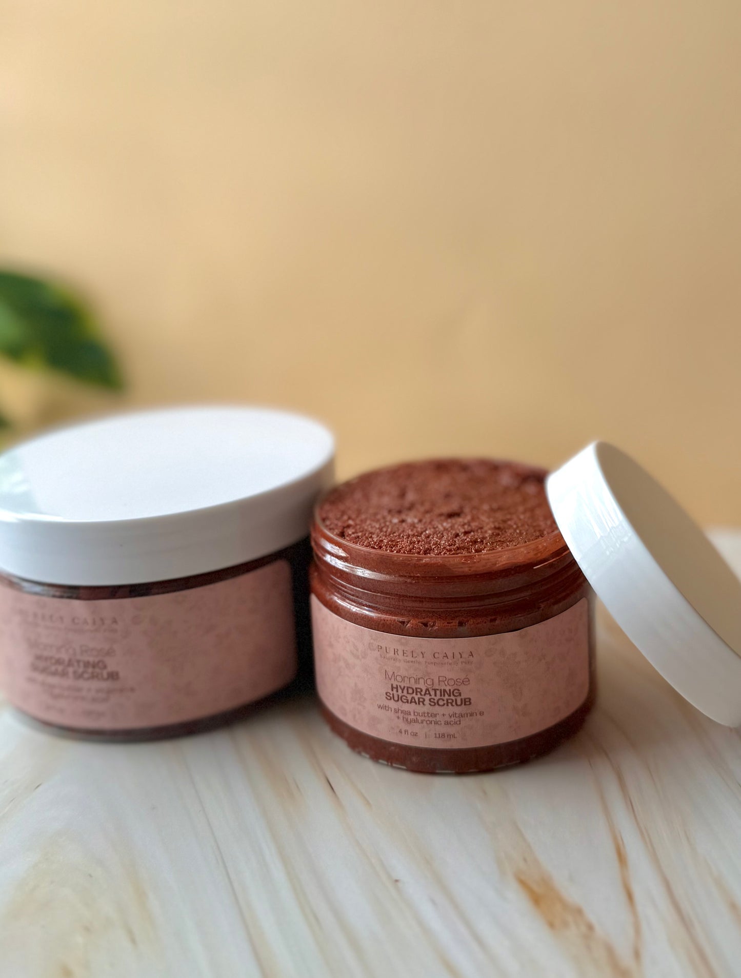 Foaming Sugar Scrub | Morning Rose - Hydrating