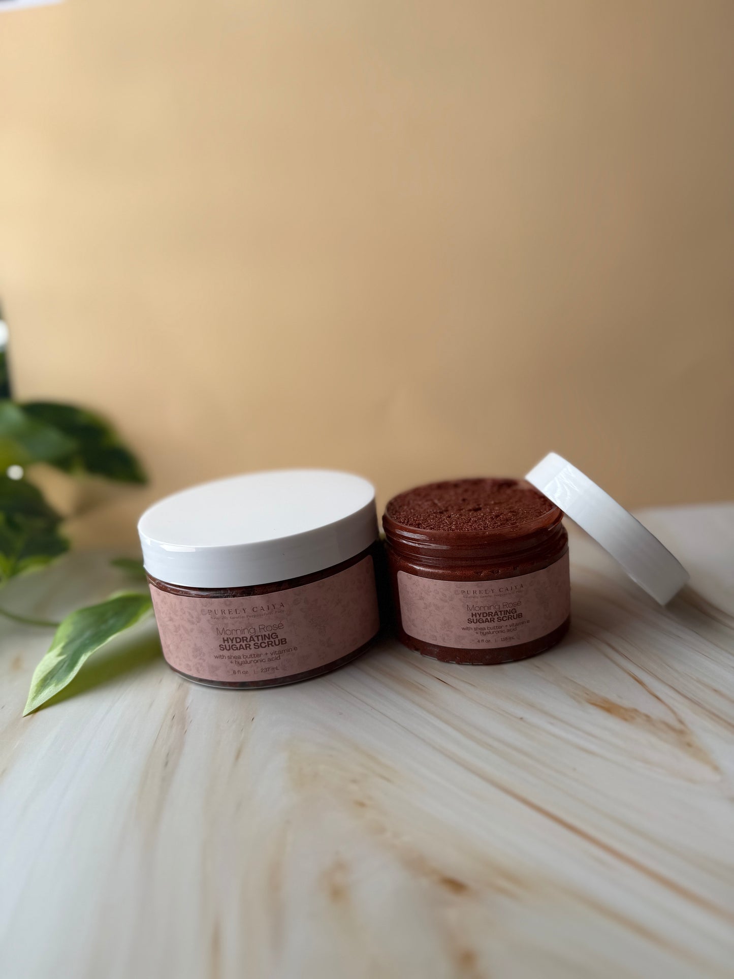 Foaming Sugar Scrub | Morning Rose - Hydrating