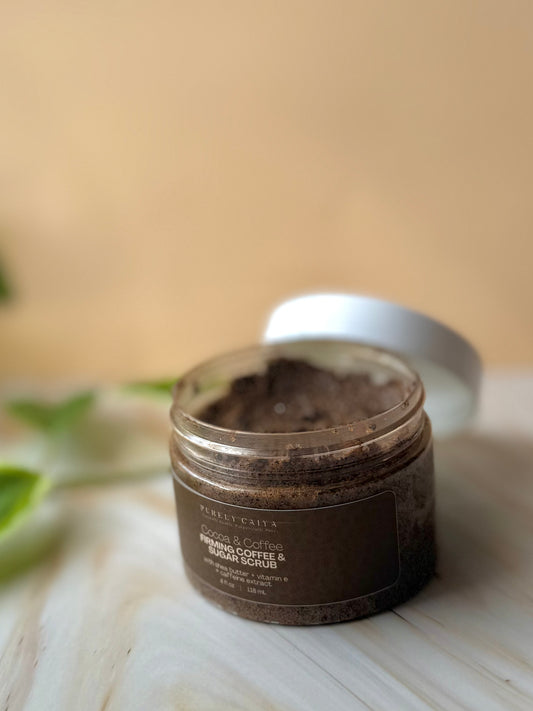 Foaming Sugar Scrub | Coffee & Cocoa - Firming