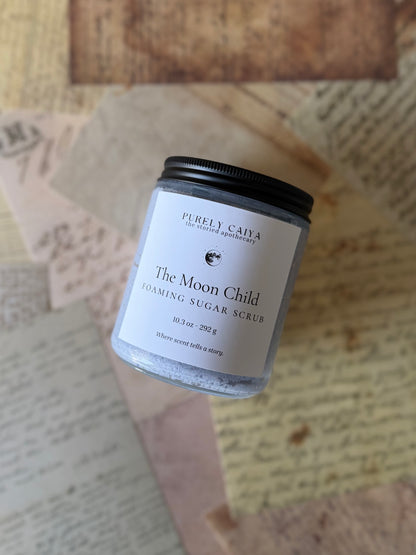 The Moon Child | Foaming Sugar Scrub