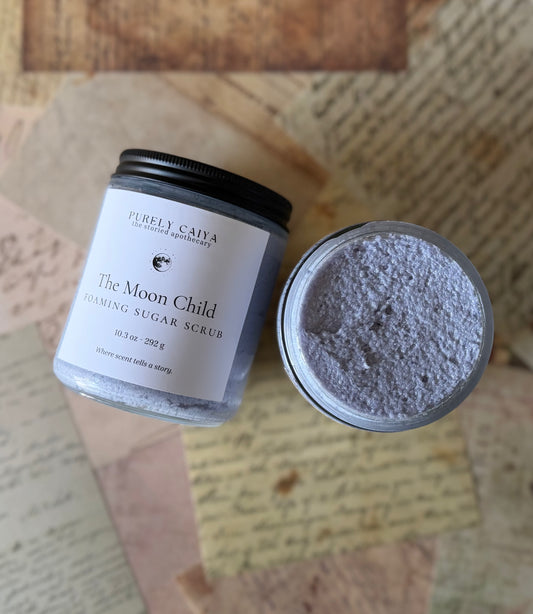 The Moon Child | Foaming Sugar Scrub