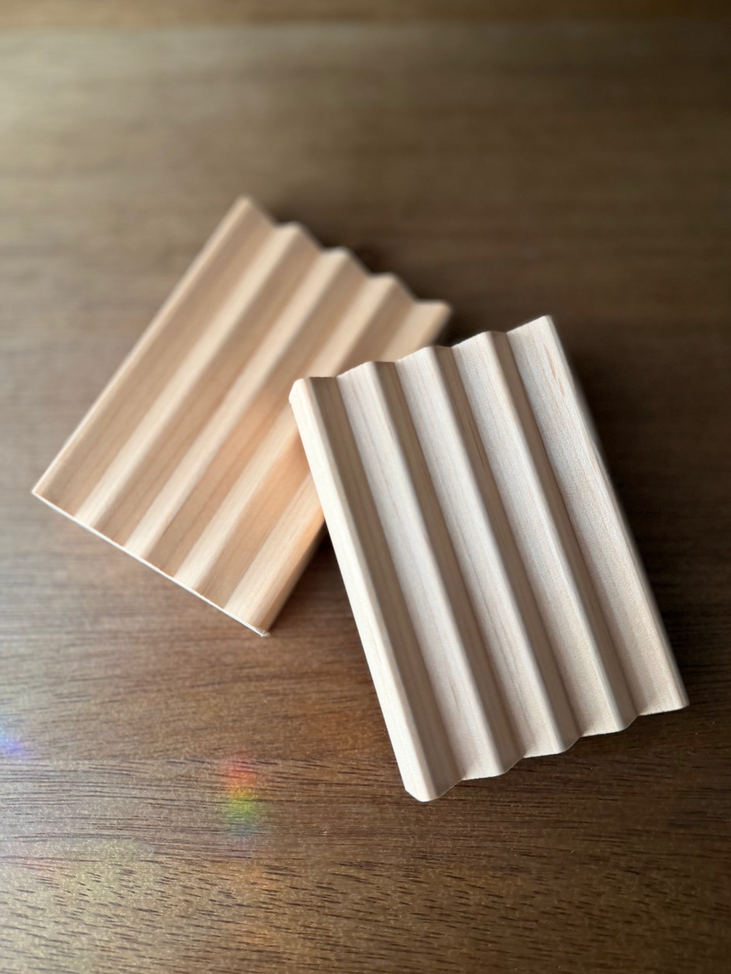 Handcrafted Real Wood Soap Dish