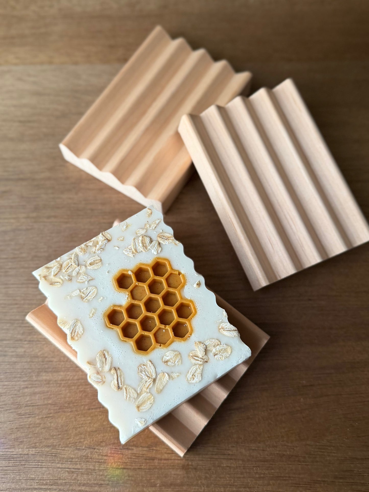 Handcrafted Real Wood Soap Dish