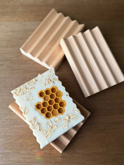 Handcrafted Real Wood Soap Dish