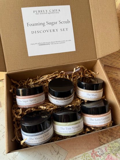 Foaming Sugar Scrub Discovery Set