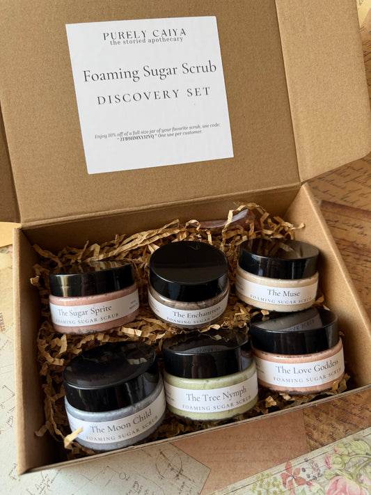 Foaming Sugar Scrub Discovery Set