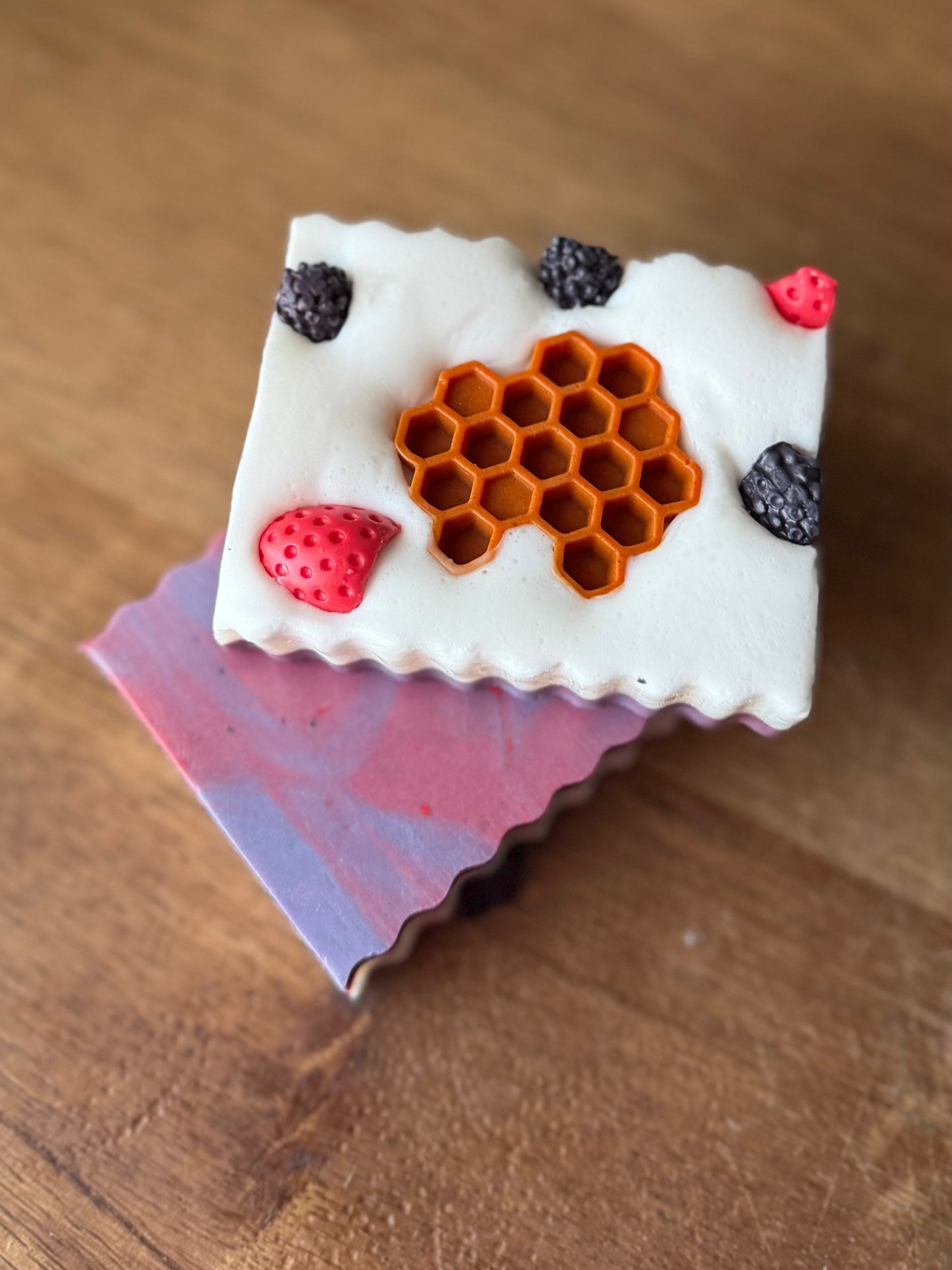 Artisan Goat Milk Soap | Berries & Honey