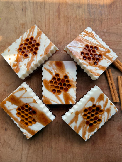 Goat Milk Soap Bar | The Honey Collection | Spiced Honey