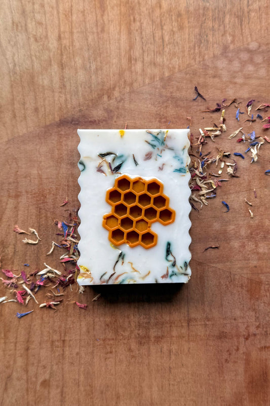 Goat Milk Soap Bar | The Honey Collection | Wildflower Honey